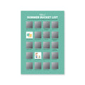 Bucket List Activity Poster