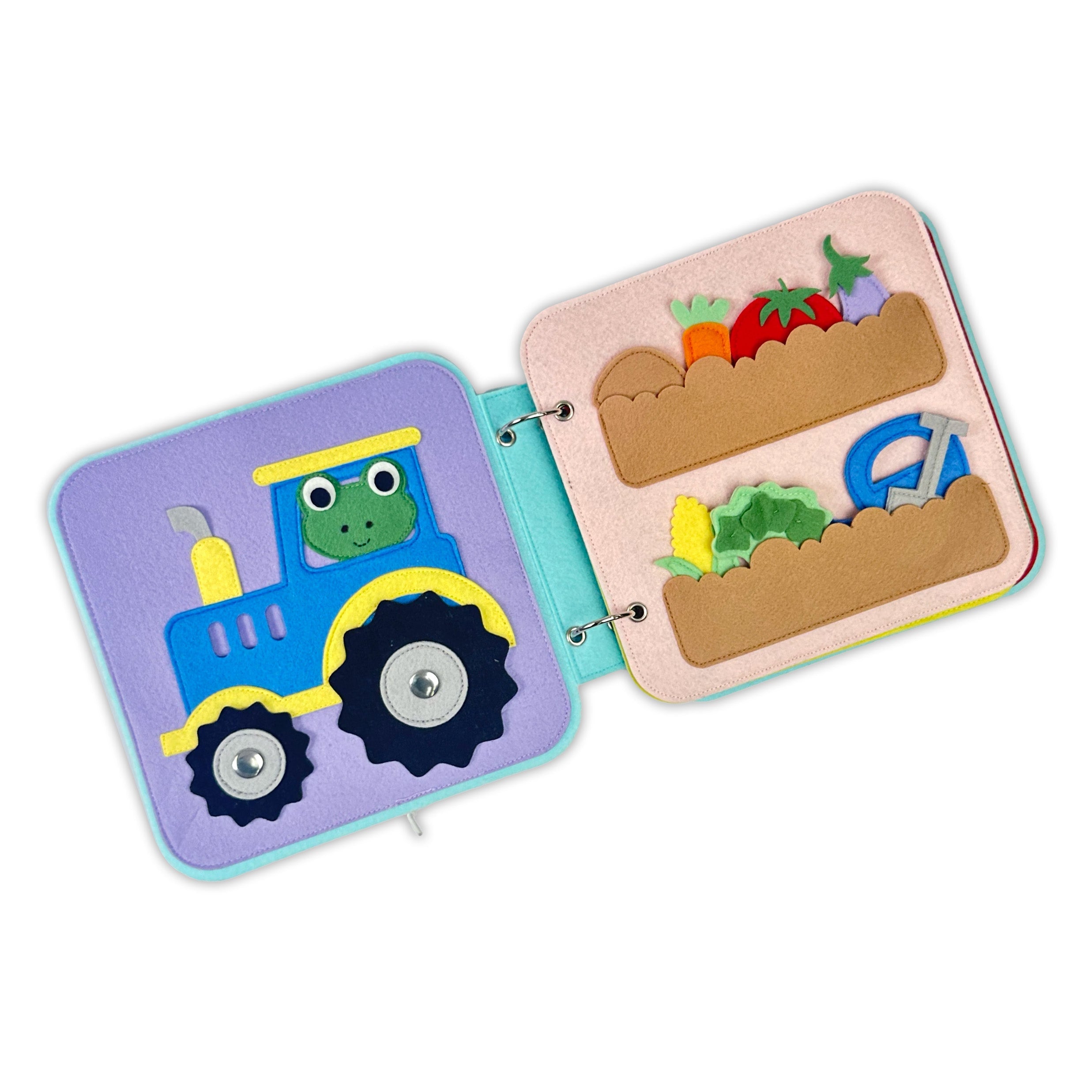 Montessori Sensory Soft Book