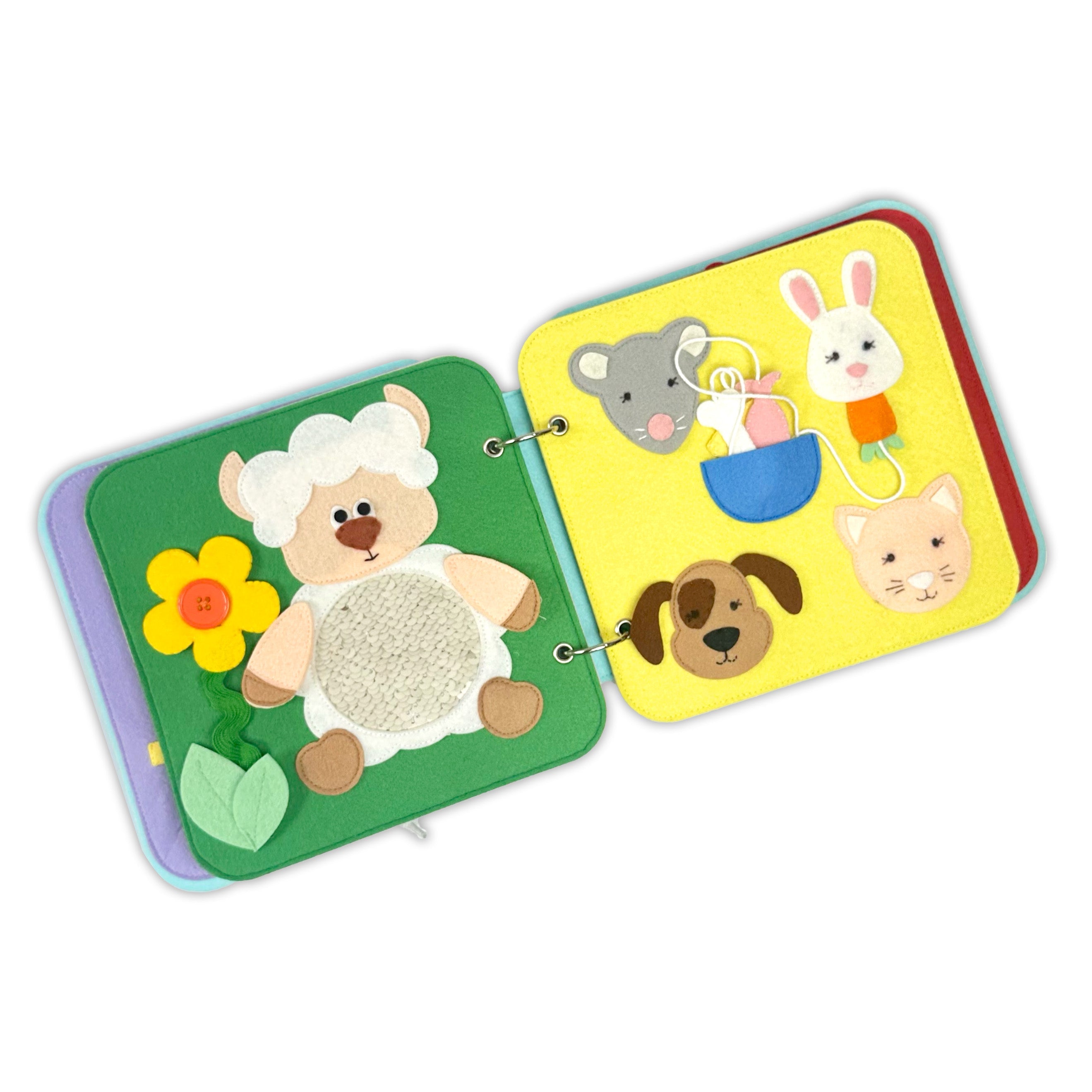 Montessori Sensory Soft Book