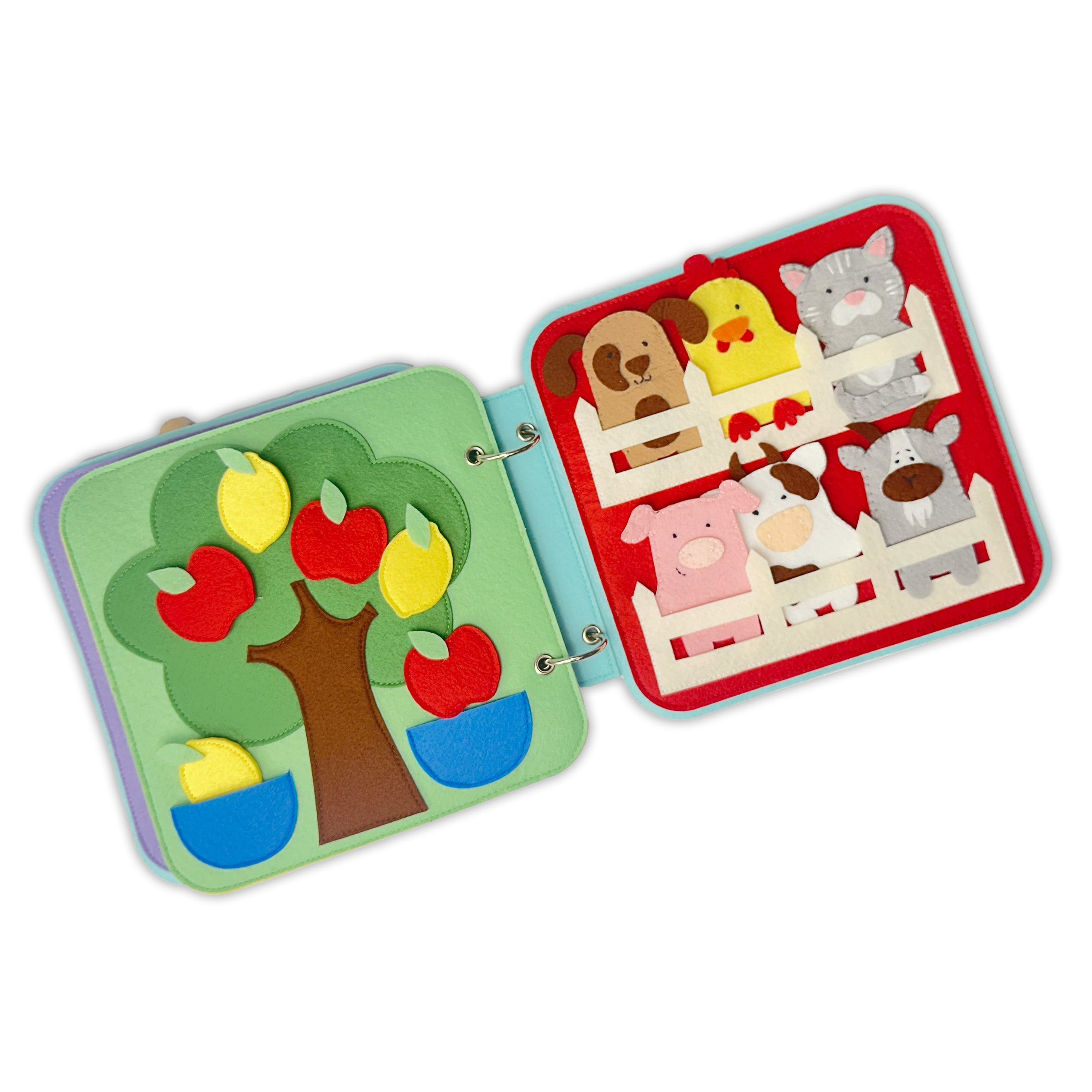 Montessori Sensory Soft Book