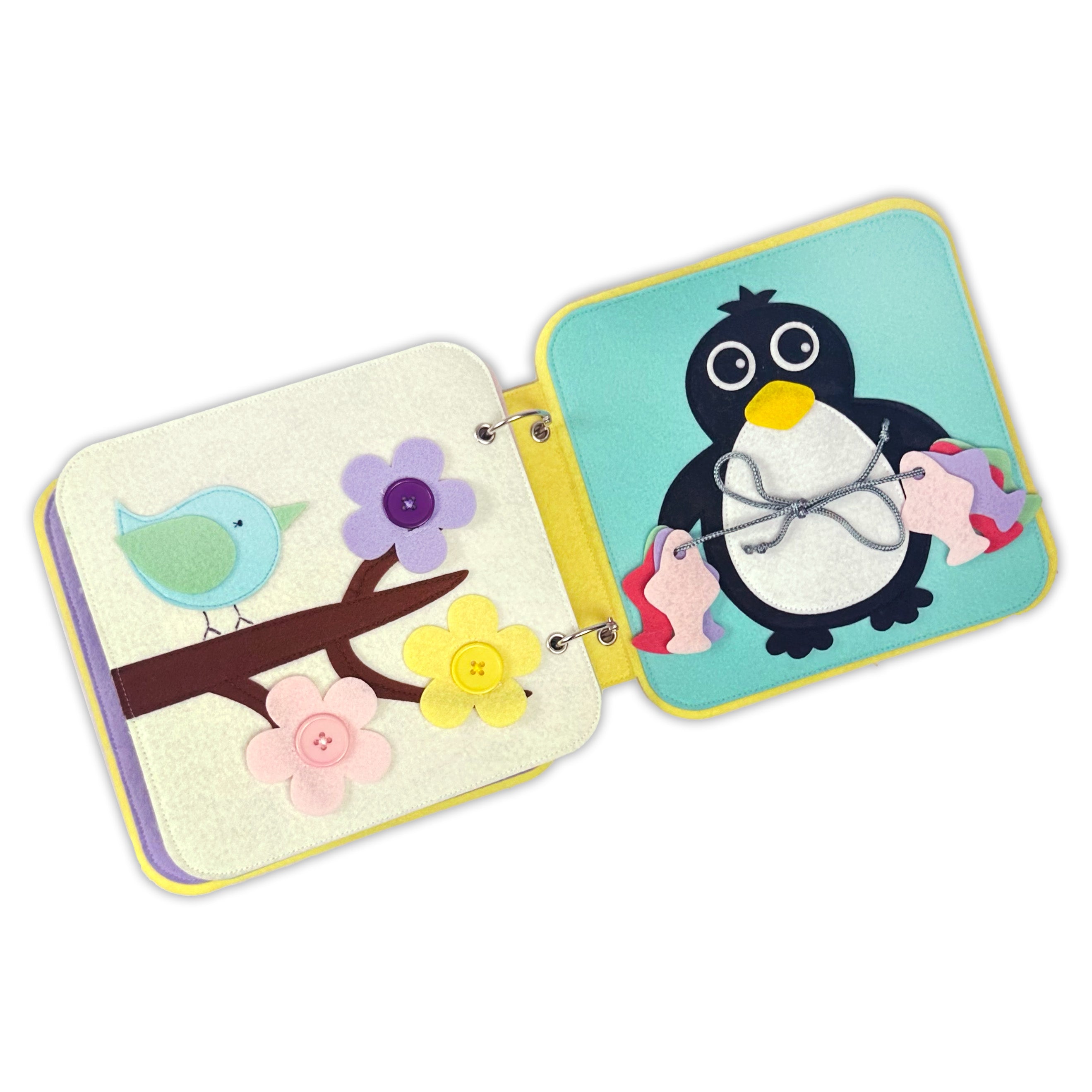 Montessori Sensory Soft Book
