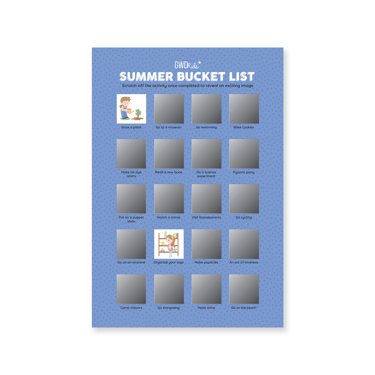 Bucket List Activity Poster