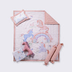 Unicorn Bows Bedding 5pc