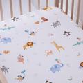 Party Animals Fitted Sheet