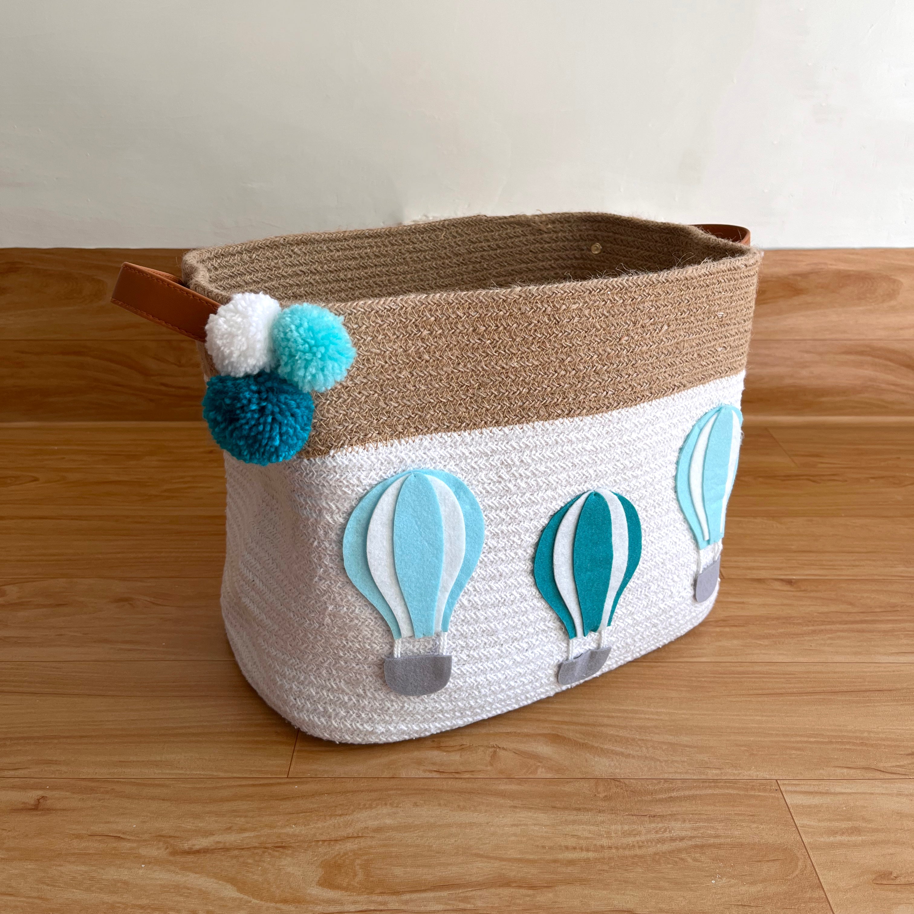 Blue Hot Air Basket