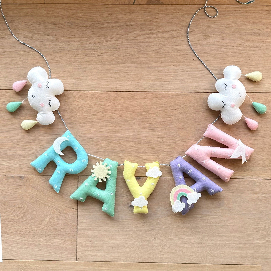 Rainbow Skies Garland