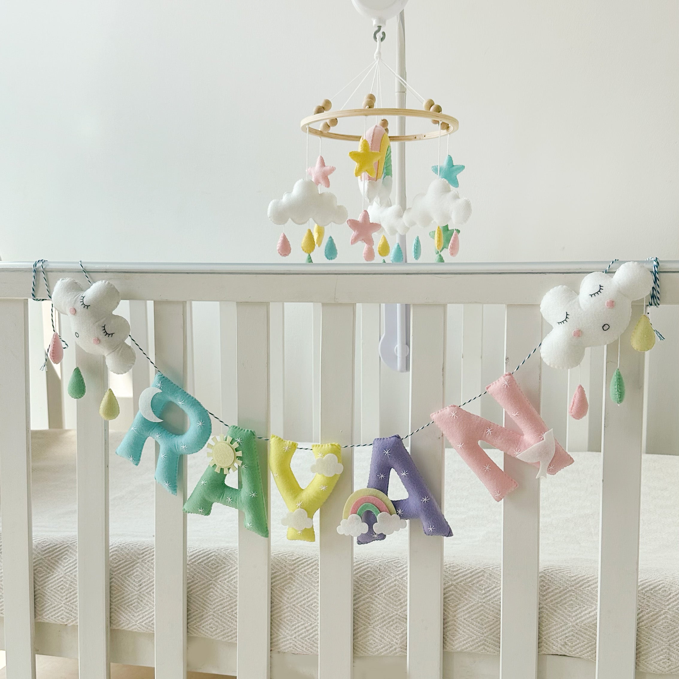 Rainbow Skies Garland