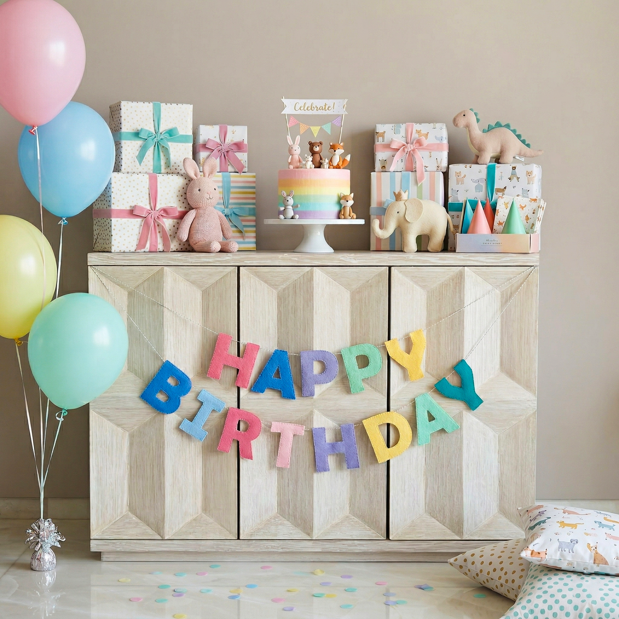 Happy Birthday Garland
