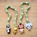 Safari Animals Curtain Ties