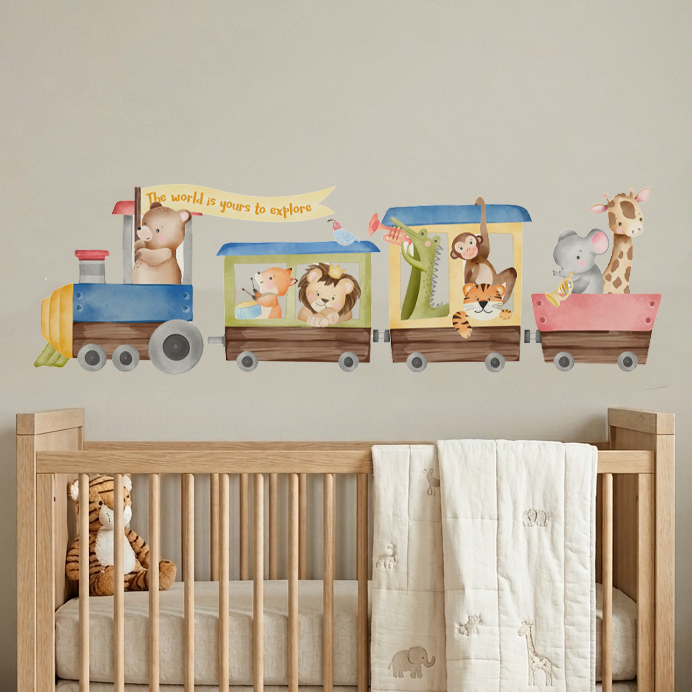 Little Train Wall Decal