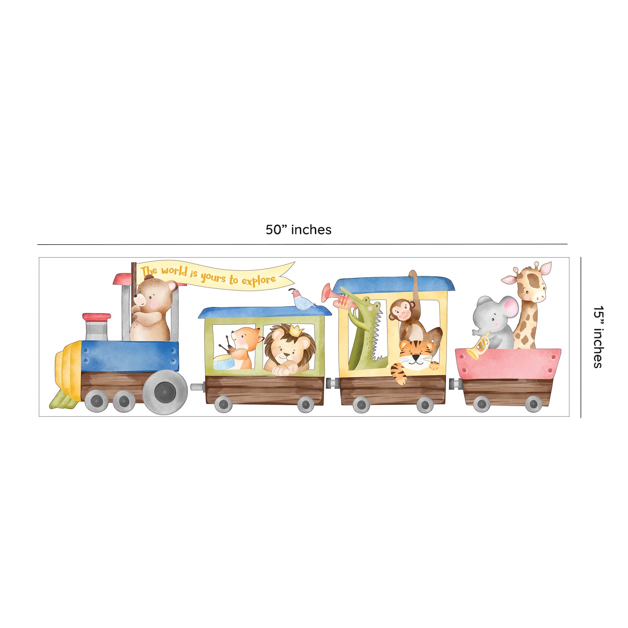 Little Train Wall Decal