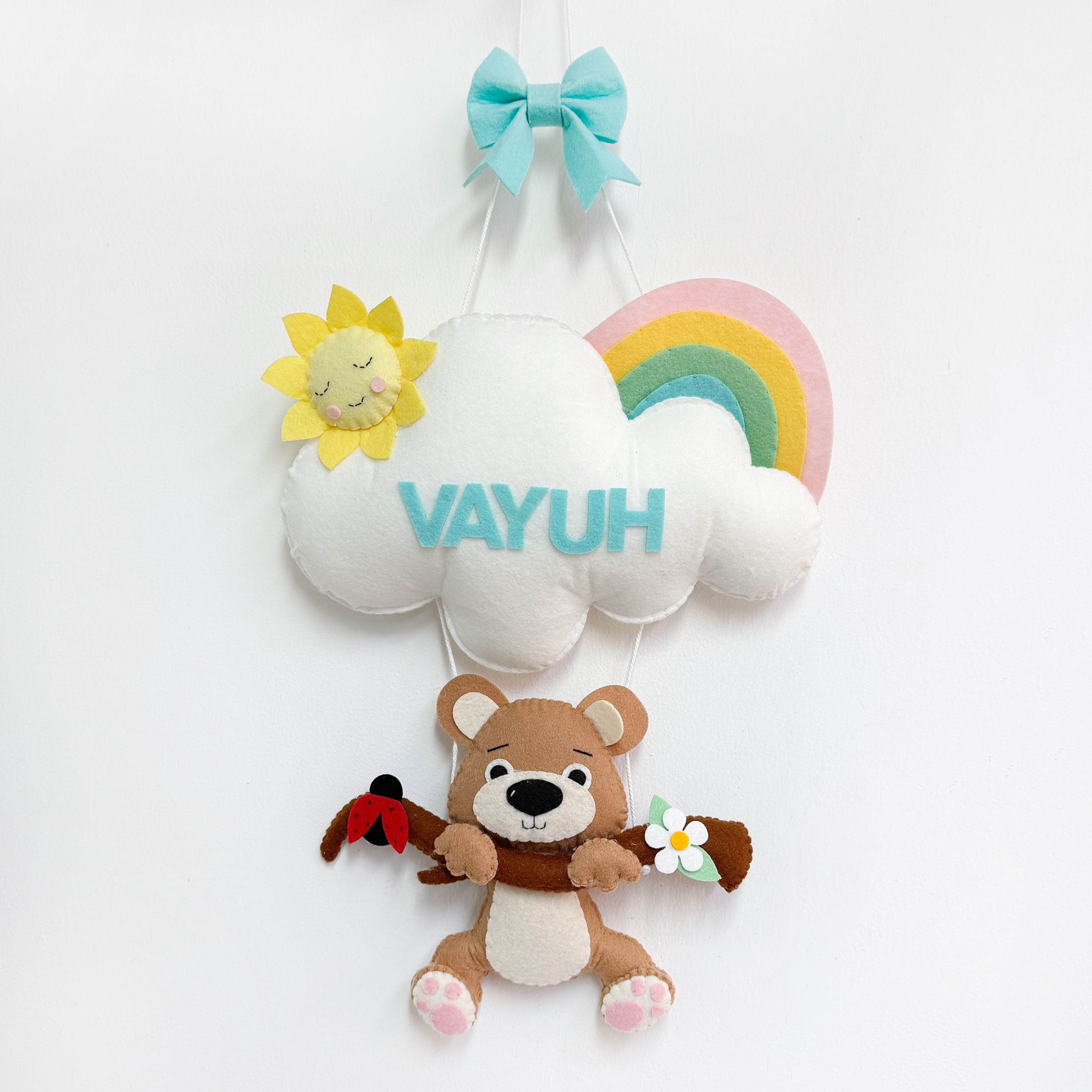 Teddy Branch Wall Garland