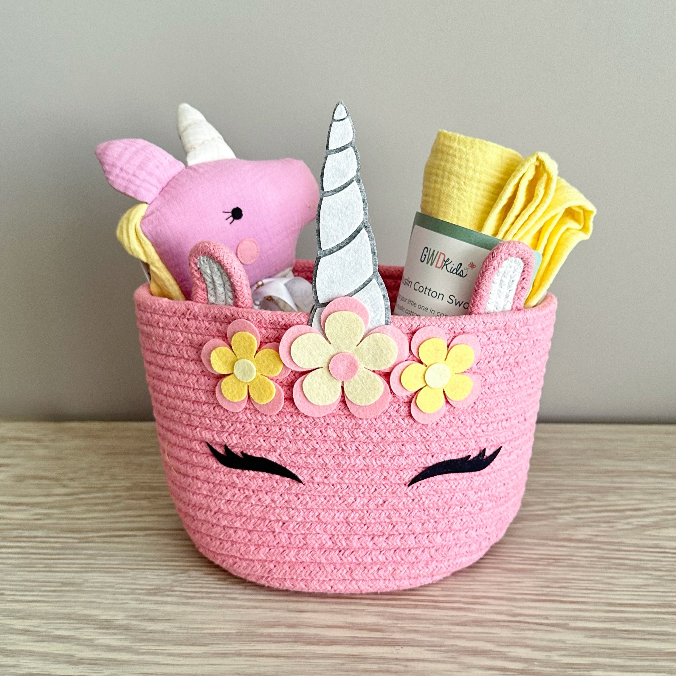 Unicorn Newborn Gift Basket