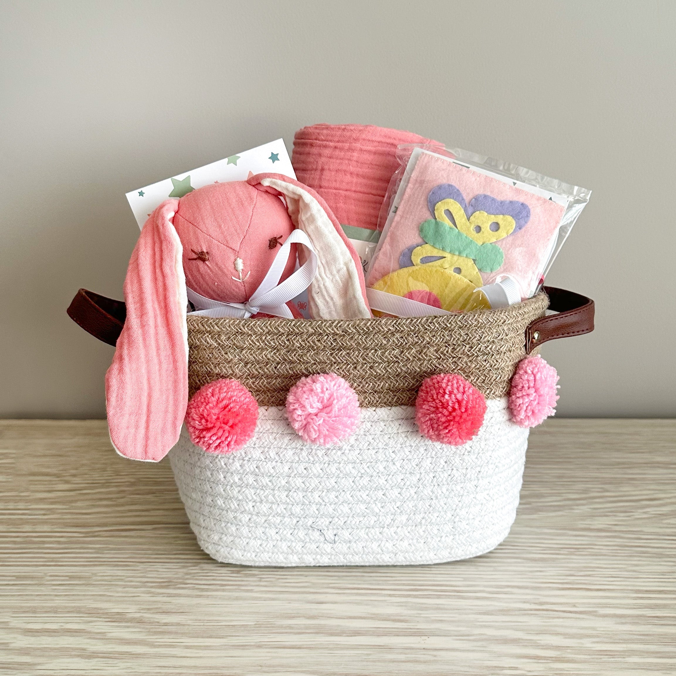 Blush Pink Gift Basket