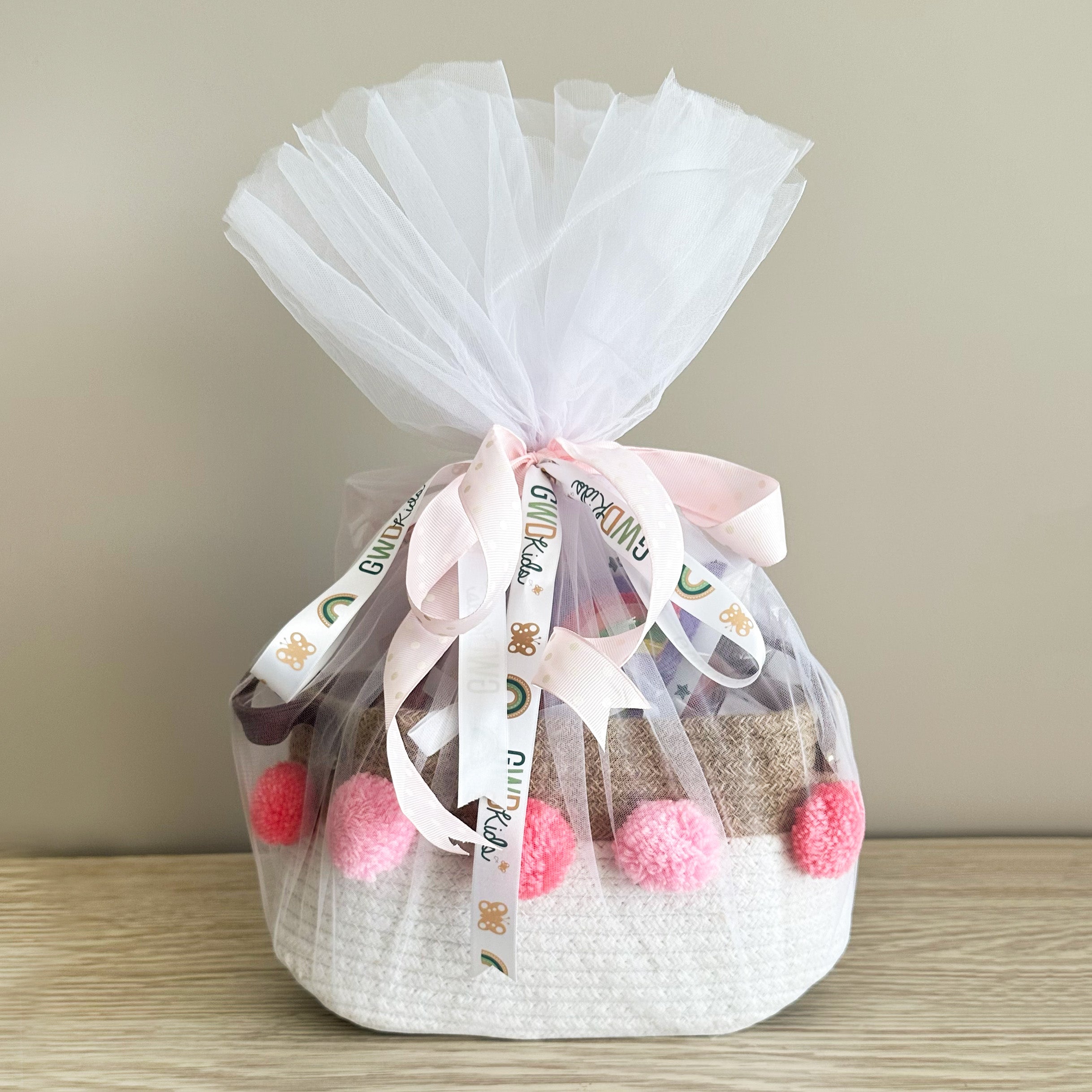 Blush Pink Gift Basket