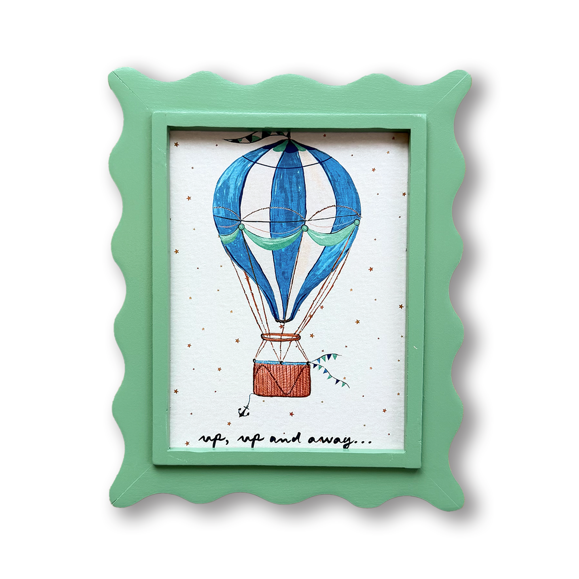 Wavy Wooden Frame