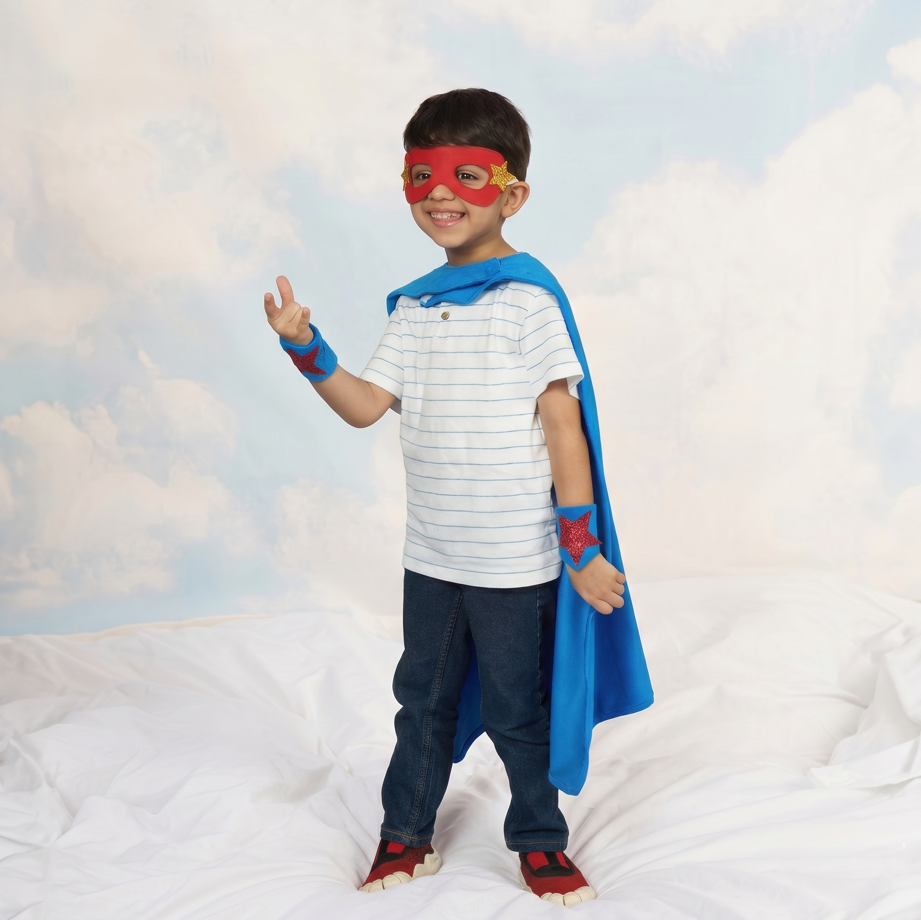 Little Superhero Cape Costume