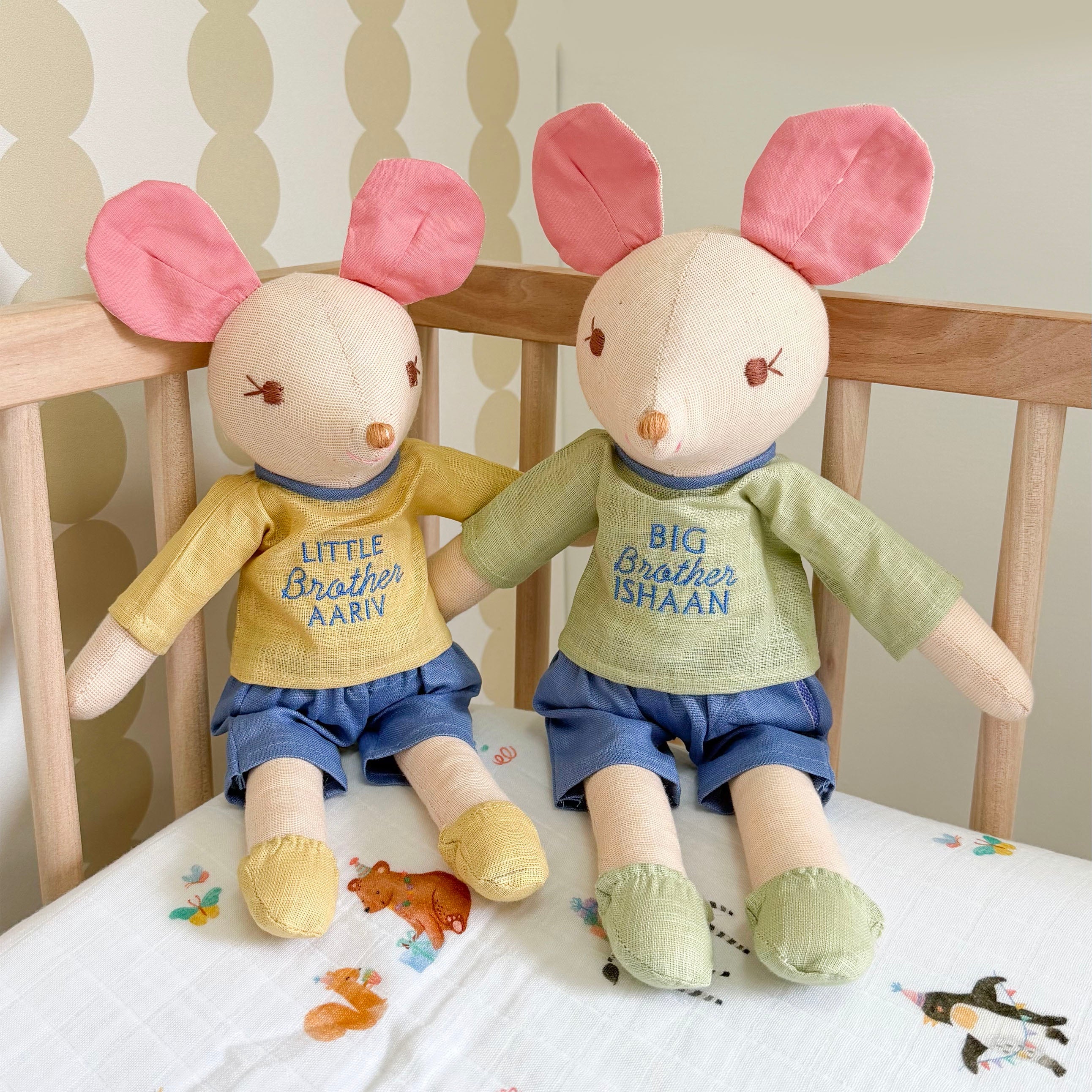 Little Brother Doll Pair