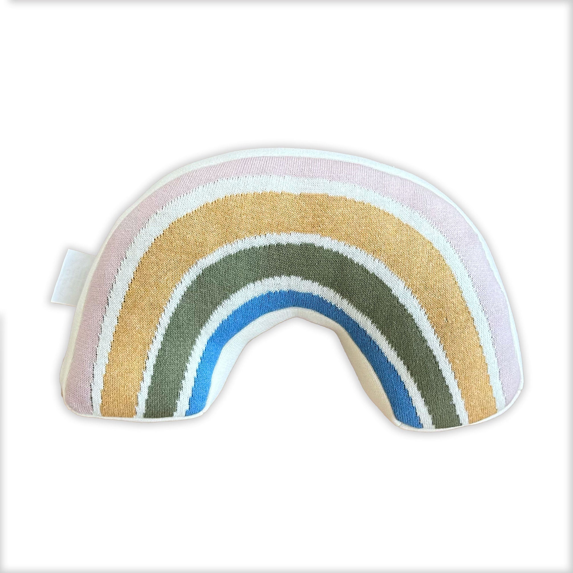 Rainbow Knitted Cotton Doll