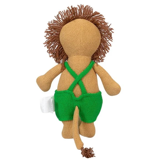 Lion Knitted Cotton Doll