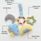 Sensory Toy Rainbow Teether