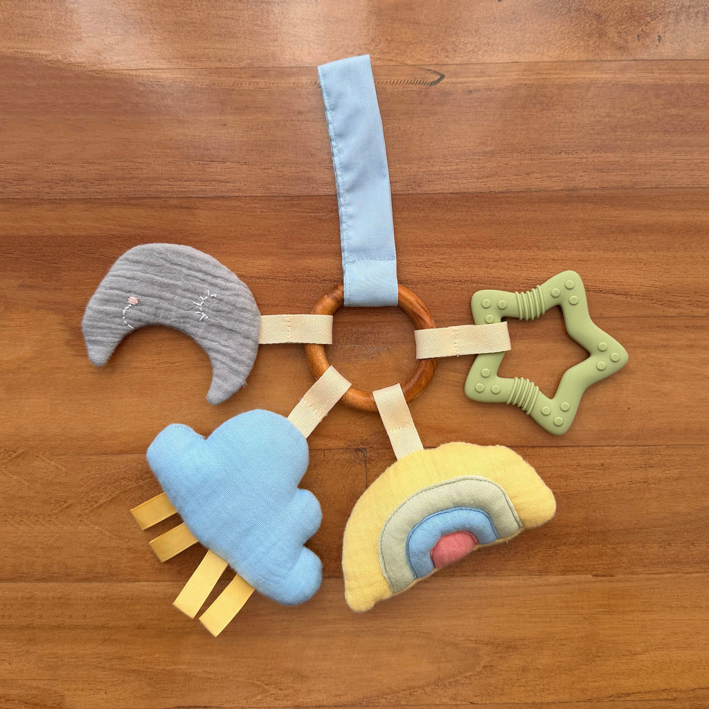 Sensory Toy Rainbow Teether