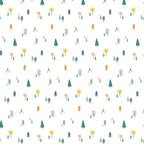 Woodland Trees Nursery Wallpaper