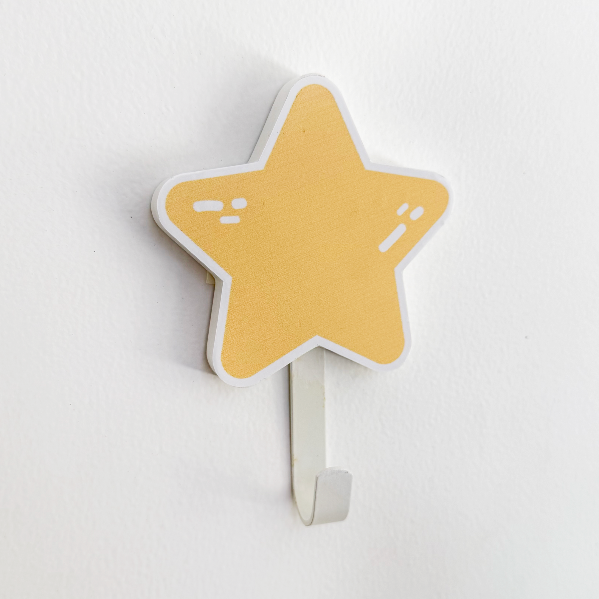 Yellow Star Wall Hook