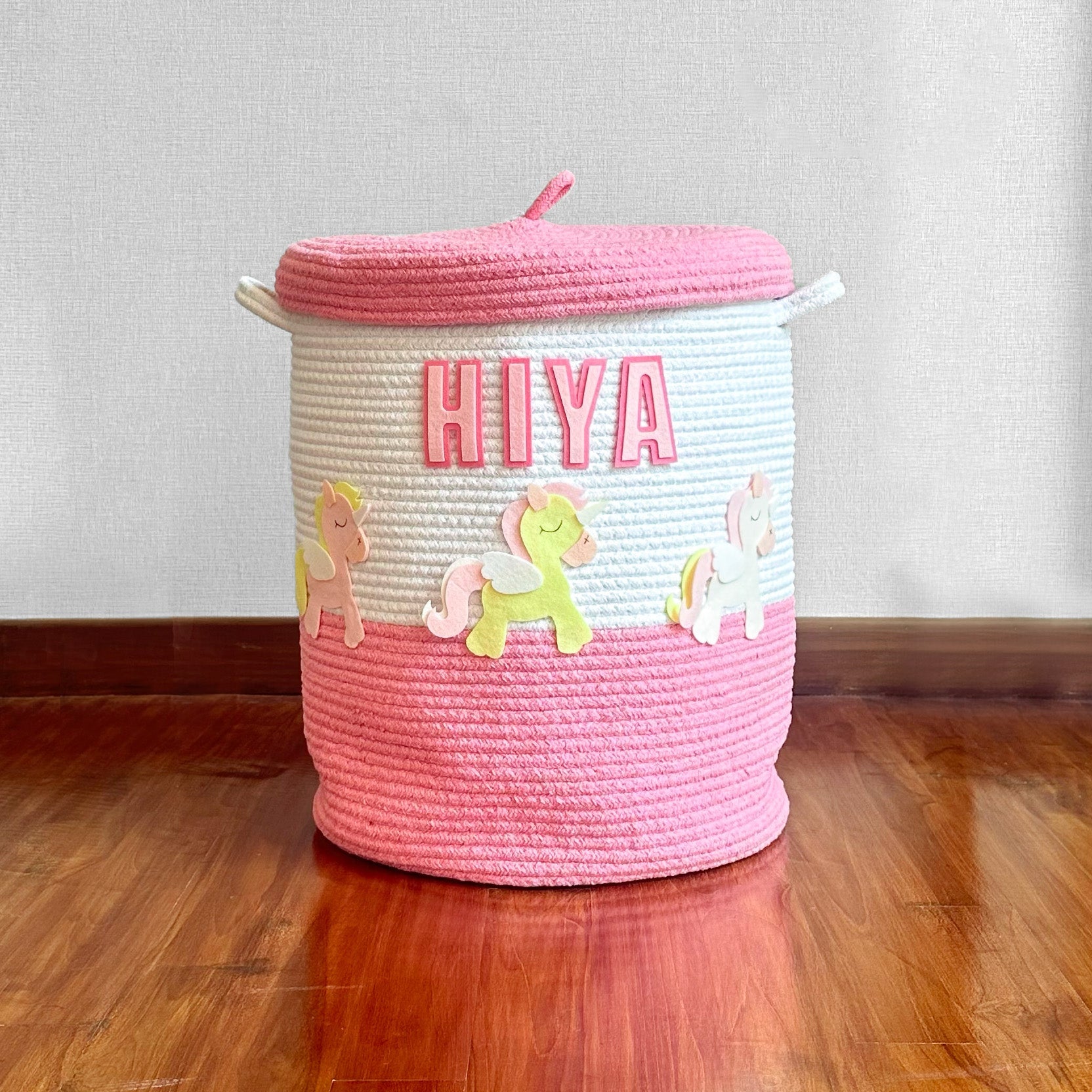 Little Unicorn Lid Basket