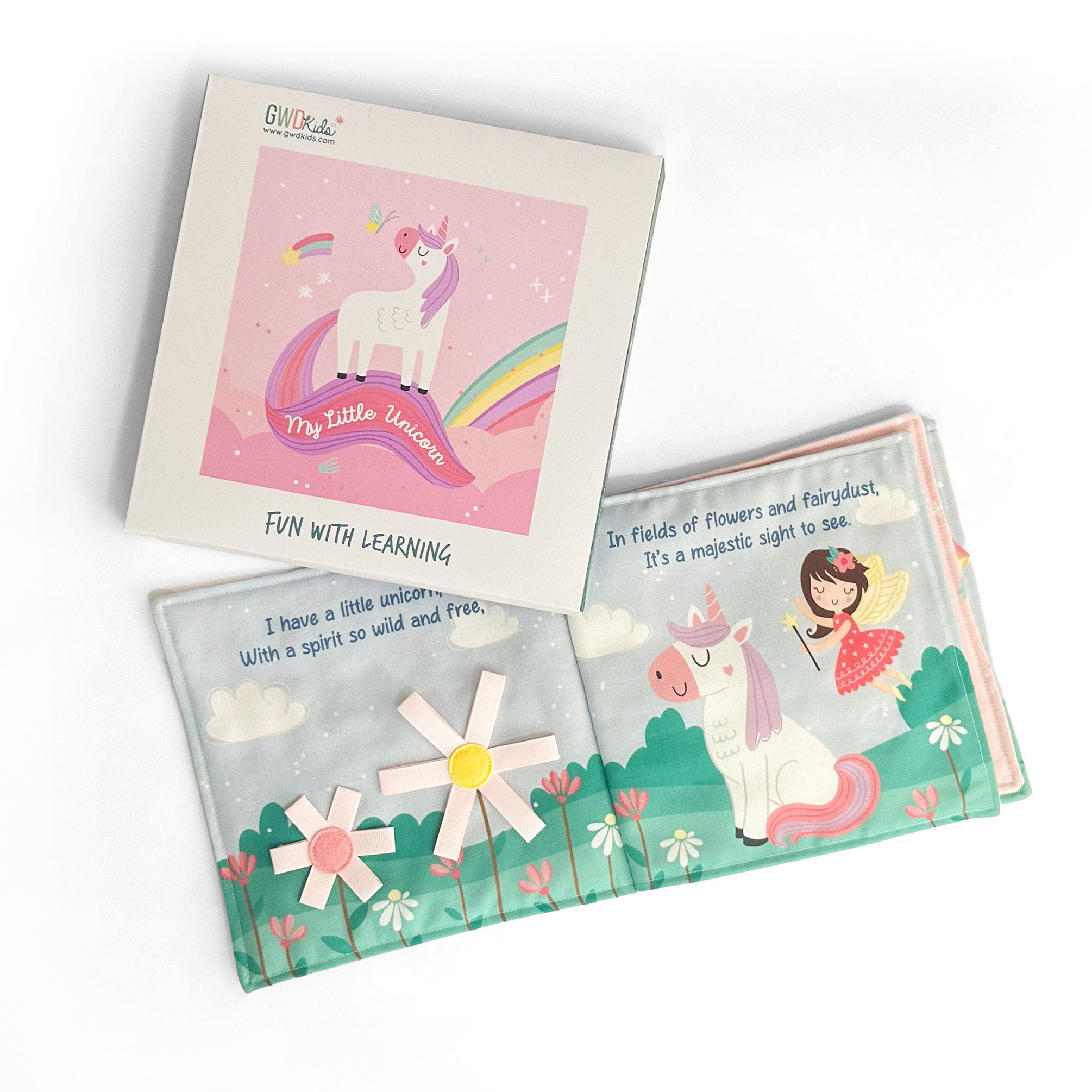 Little Unicorn Soft Book