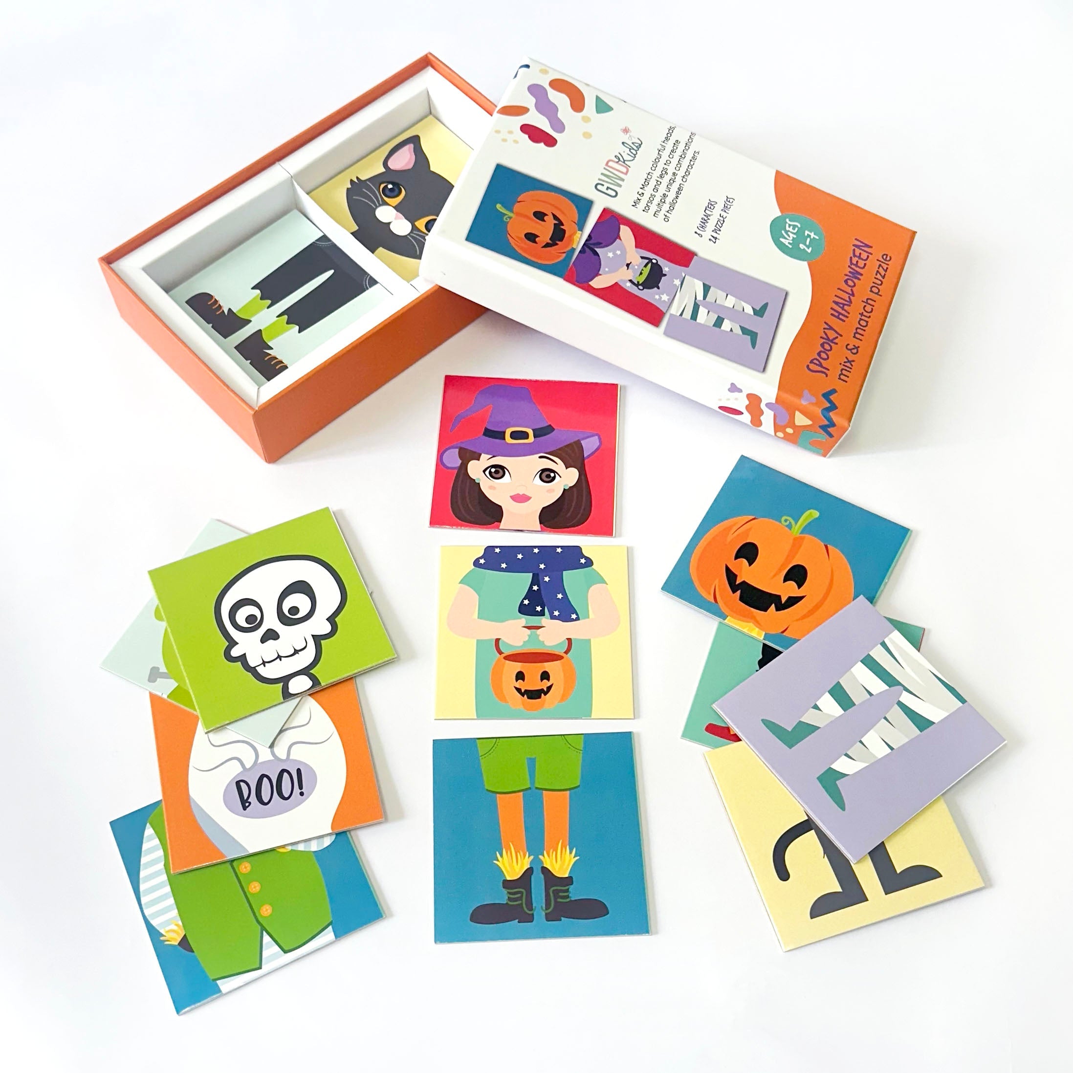 Spooky Mix Match Puzzle