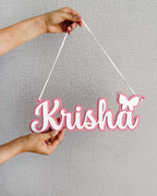 Butterfly Name Plaque
