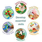 Montessori Sensory Soft Book