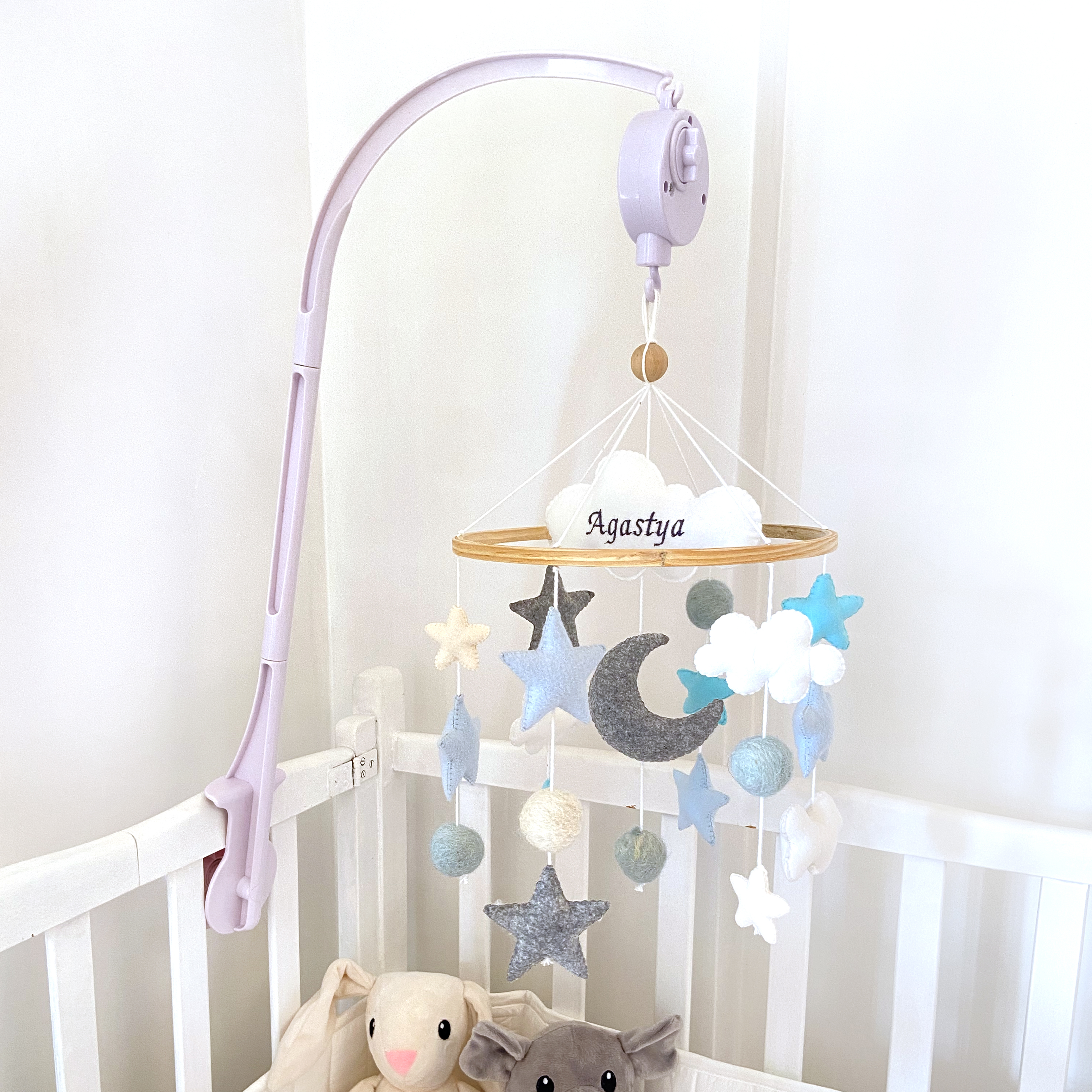 Stars Moon Cot Mobile