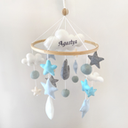 Stars Moon Cot Mobile