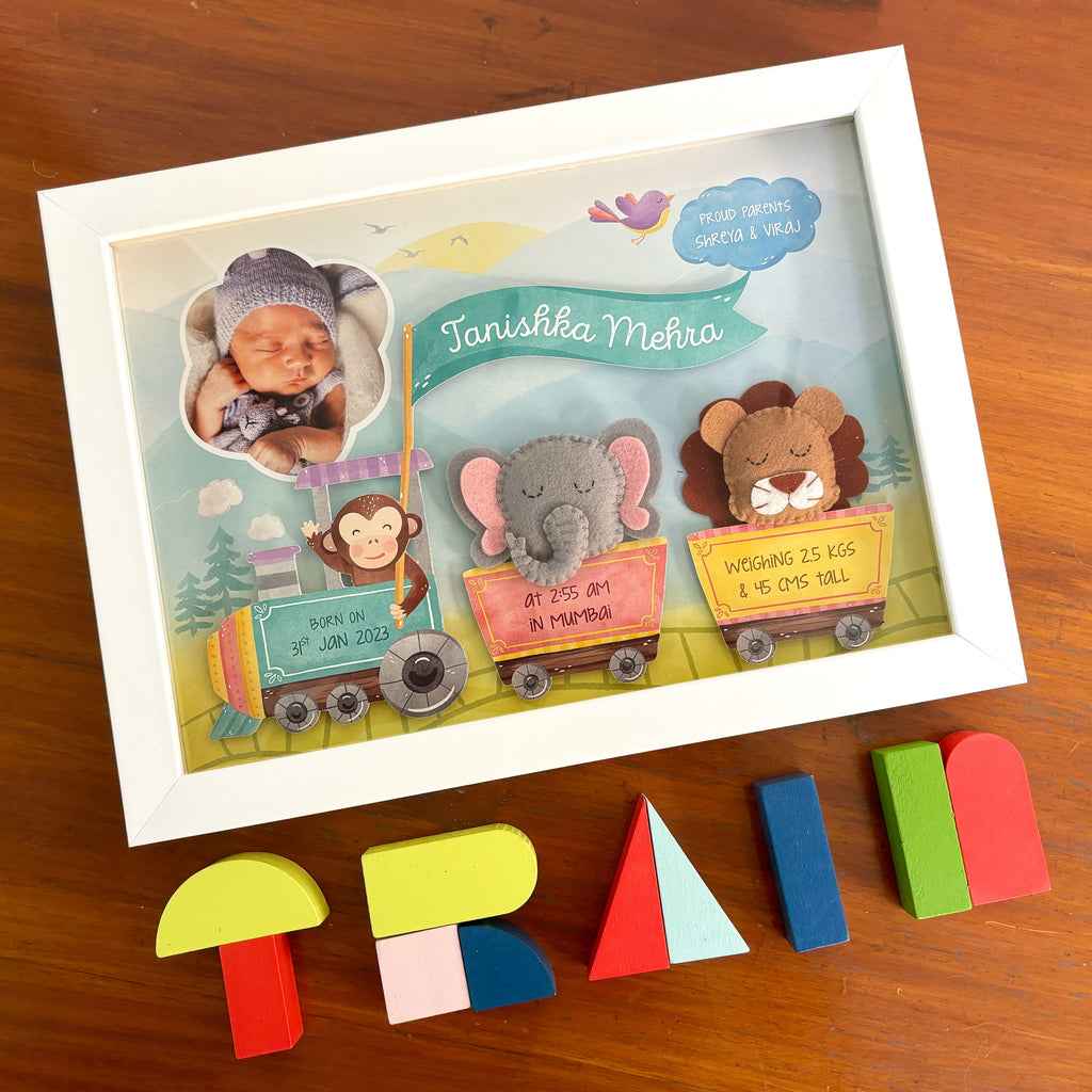 Animal Adventure Memory Frame