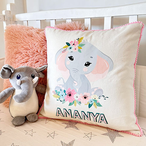 Throw Cushion Little Elephant