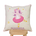 Throw Cushion Little Ballerina