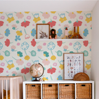 Flower Power Nursery Wallpaper