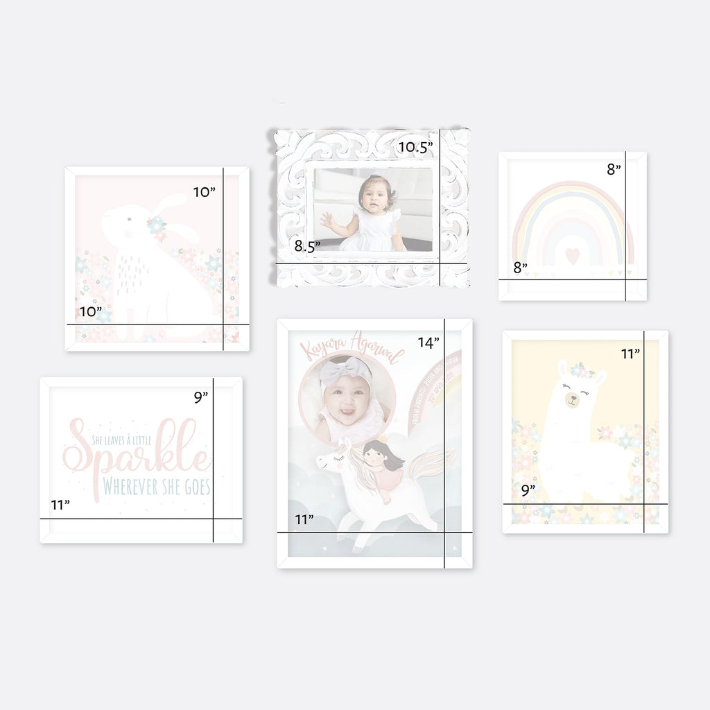 Unicorn Sparkles Wall Art
