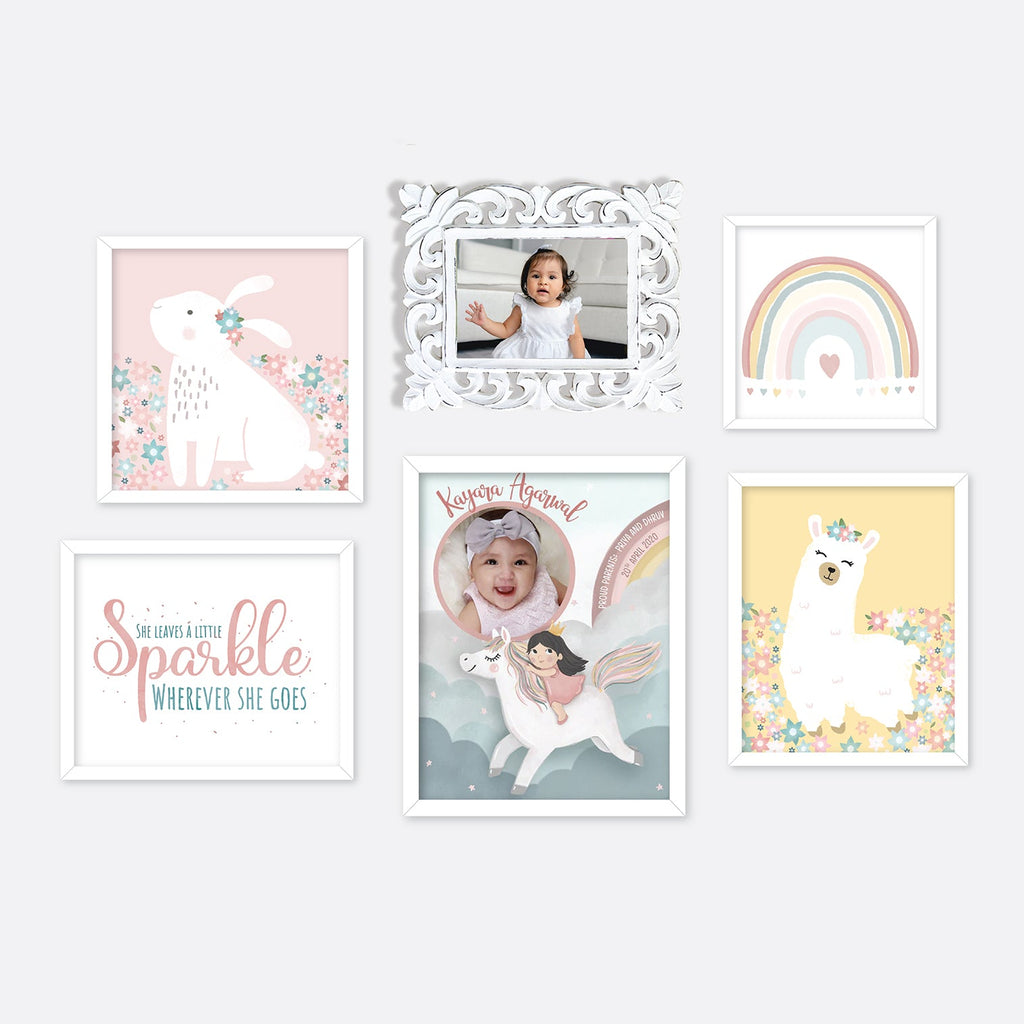 Unicorn Sparkles Wall Art