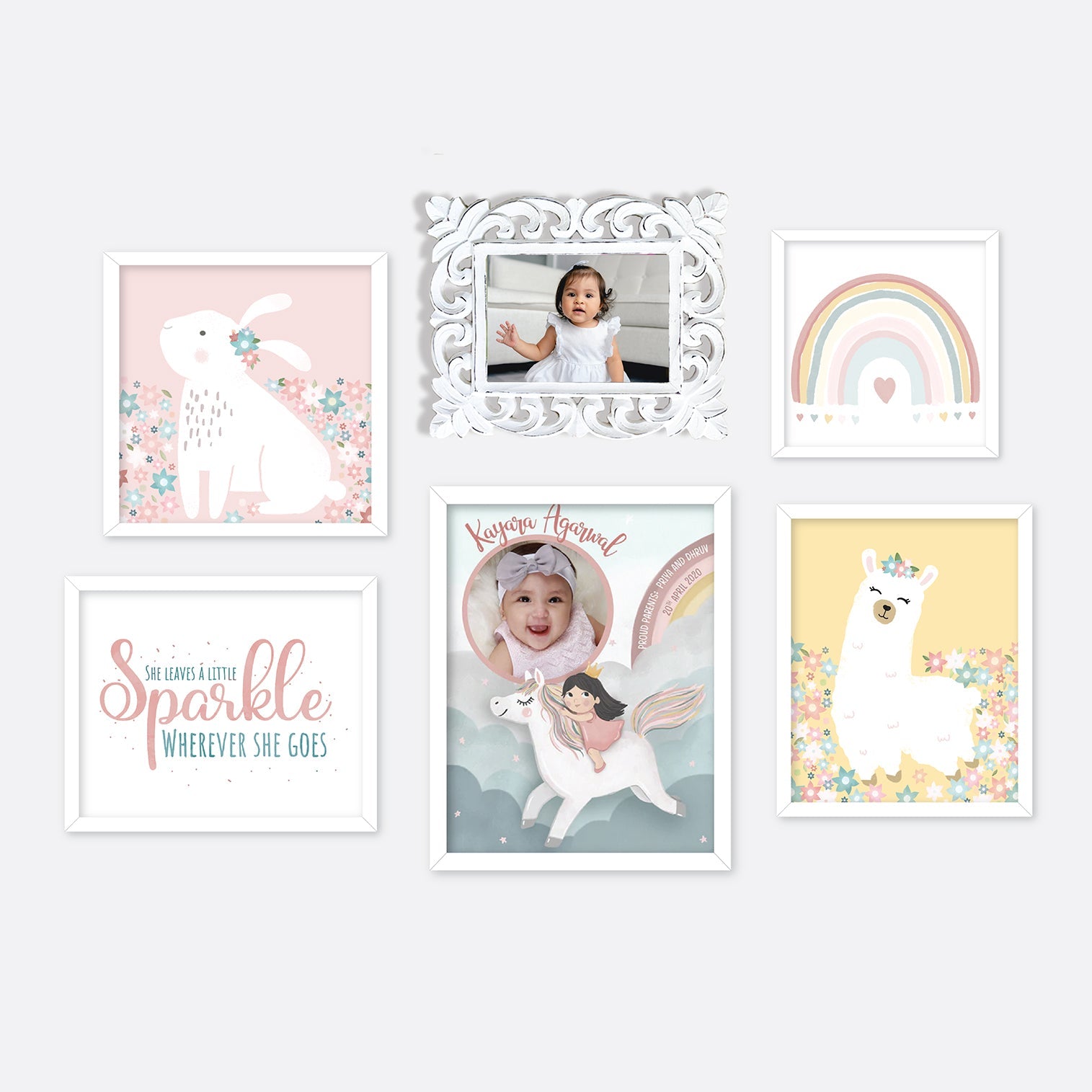 Unicorn Sparkles Wall Art
