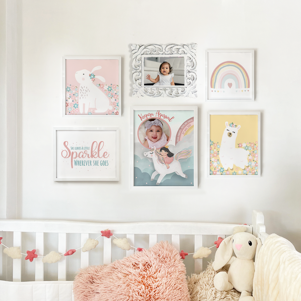 Unicorn Sparkles Wall Art