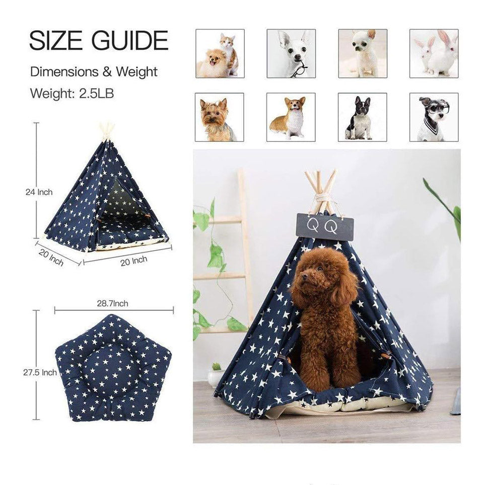 Tent Tepee For Pets