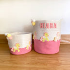 Little Unicorn Pink Basket