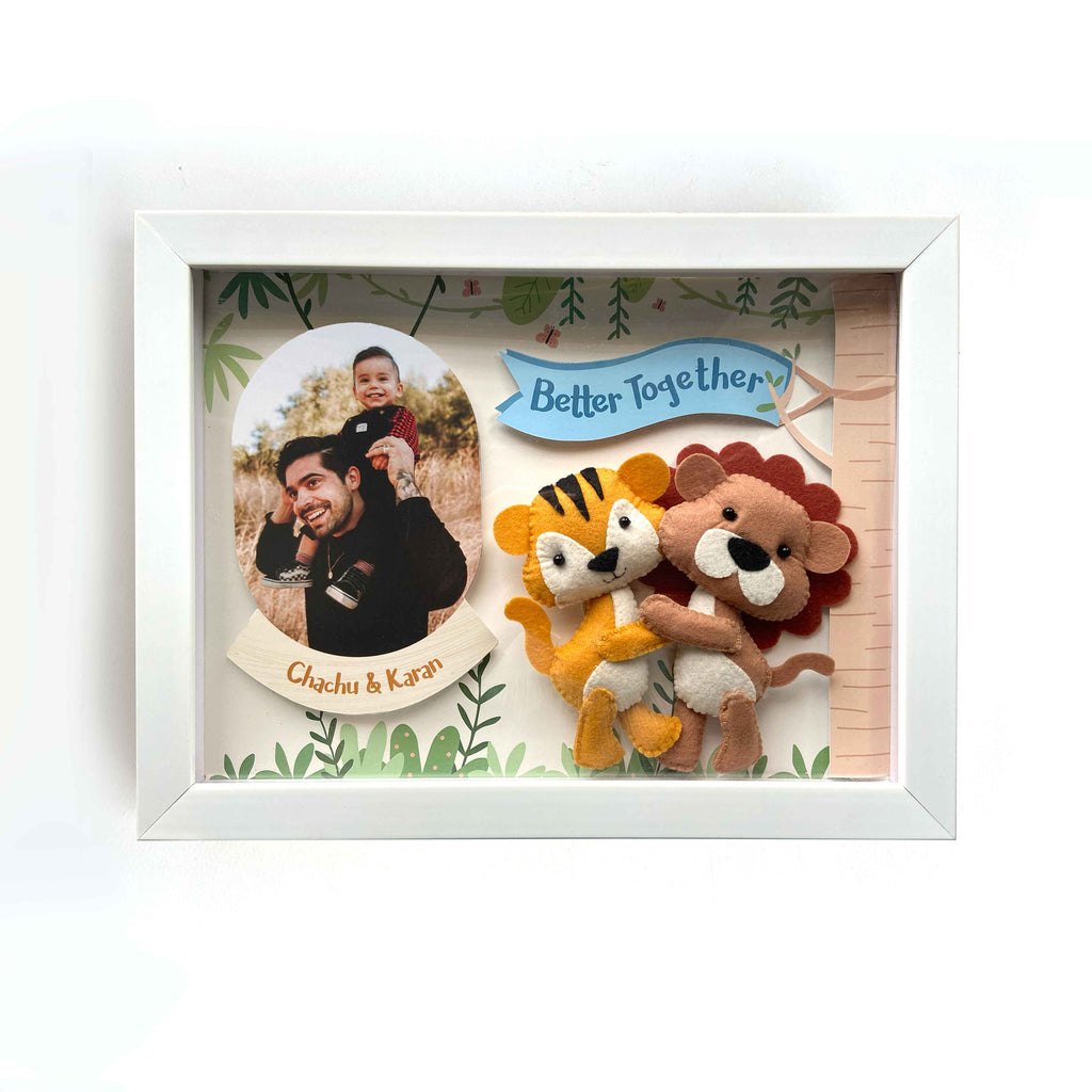 Jungle Animals Memory Frame