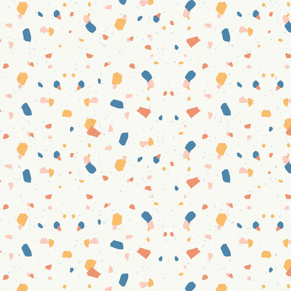 Terrazzo Marble Nursery Wallpaper