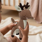 Deer Knitted Cotton Doll